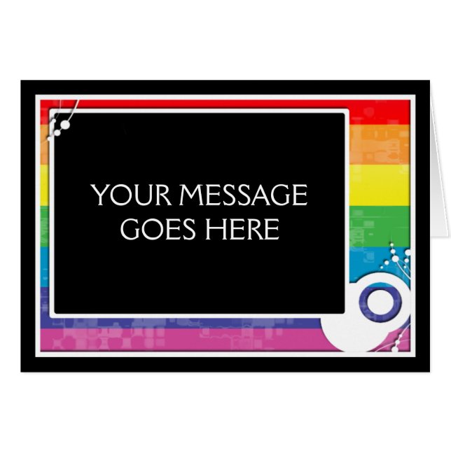 schéma de bloc arc-en-ciel (Devant Horizontal)