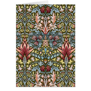 Schéma floral William Morris Snakeshead