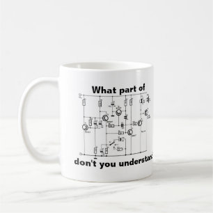 Schematic Diagram Jokester Coffee Mug