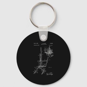 Schematic Of Ski Lift Chair  Keychain