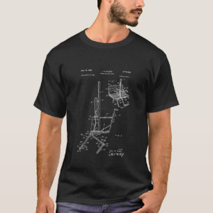 Schematic Of Ski Lift Chair  T-Shirt