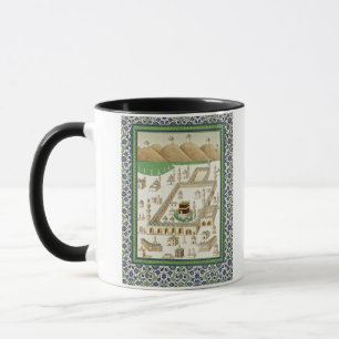 Schematic View of Mecca, showing the Qua'bah, from Mug