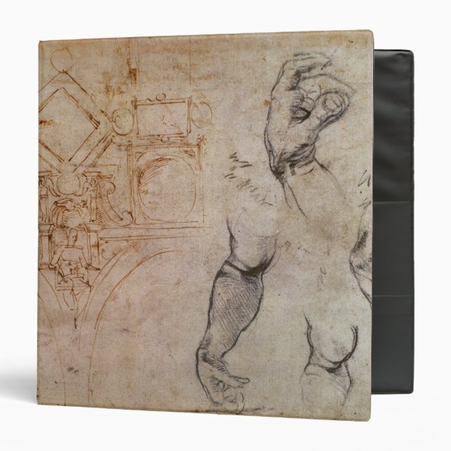 Scheme for the Sistine Chapel Ceiling, c.1508 Binder (Front/Inside)