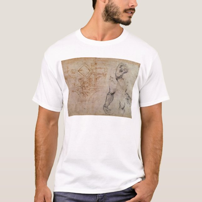 Scheme for the Sistine Chapel Ceiling, c.1508 T-Shirt (Front)