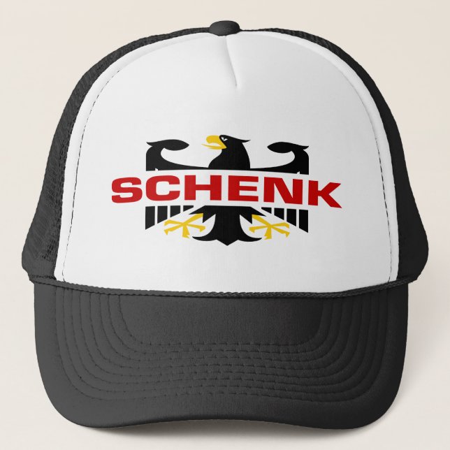 Schenk Surname Trucker Hat (Front)