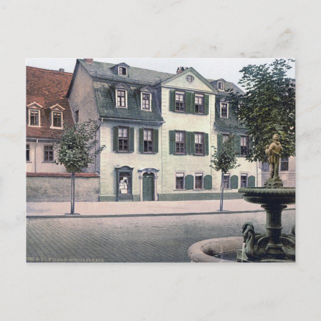 Schiller House Postcard (Front)