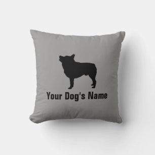 Schipperke スキッパーキ throw pillow