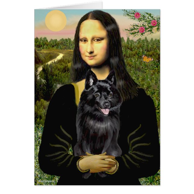 Schipperke 7 - Mona Lisa (Front)
