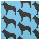 Schipperke in Silhouette