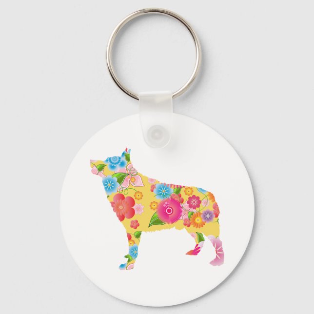 Schipperke Keychain (Front)