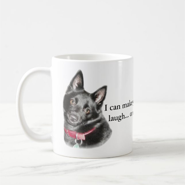 Schipperke Picture Coffee Mug (Left)