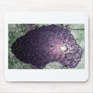 Schizophrenia Mouse Pad