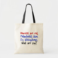 Schizophrenic Humour Bags
