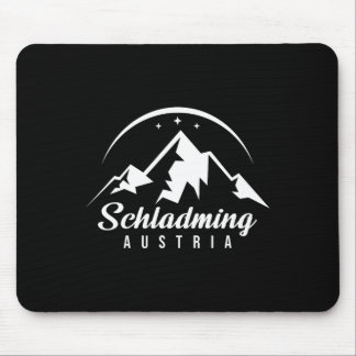 Schladming Austria Ski Resort Skiing Snowboarding Mouse Pad
