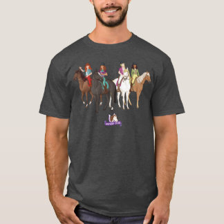 schleich HORSE CLUBhe Girls Onheir Horses gift T-Shirt