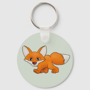 Schleichender Fuchs Keychain