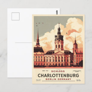 Schloss Charlottenburg - Charlottenburg Palace Postcard