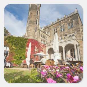 Schloss Eckberg Castle, Germany Square Sticker