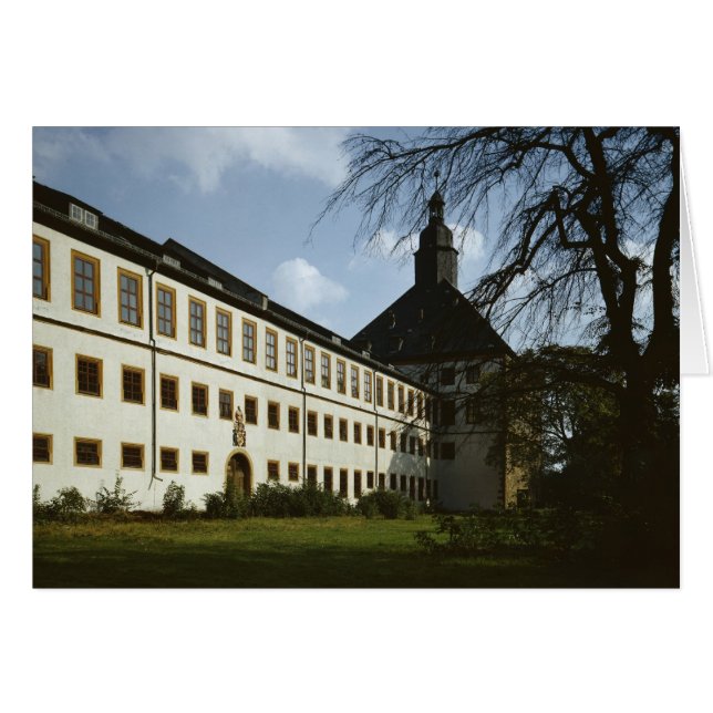 Schloss Friedenstein, Gotha, built in 1643-54 (Front Horizontal)