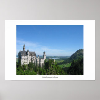 Schloss Neuschwanstein, Germany Poster