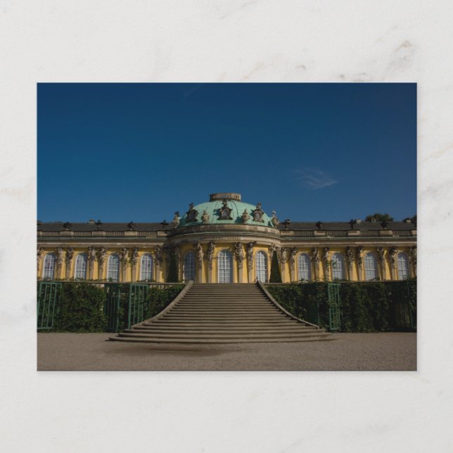 Schloss Sanssouci Postcard - Customized (Front)