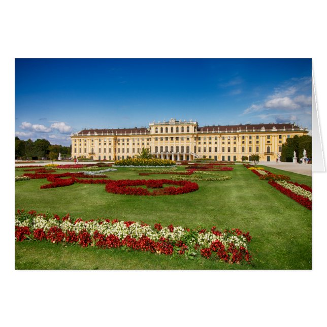 Schloss Schoenbrunn Vienna Austrria (Front Horizontal)