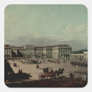 Schloss Schonbrunn, 1759-60 Square Sticker