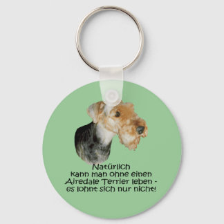 Schlüsselanhänger "Airedale Terrier" Keychain
