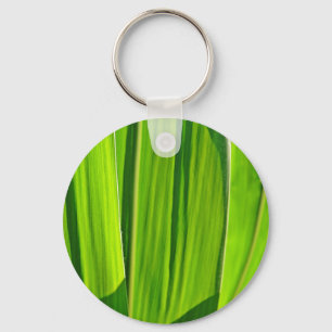 Schlüsselanhänger grüne Maisblätter Keychain