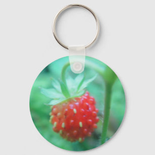 Schlüsselanhänger kleine Walderdbeere Keychain
