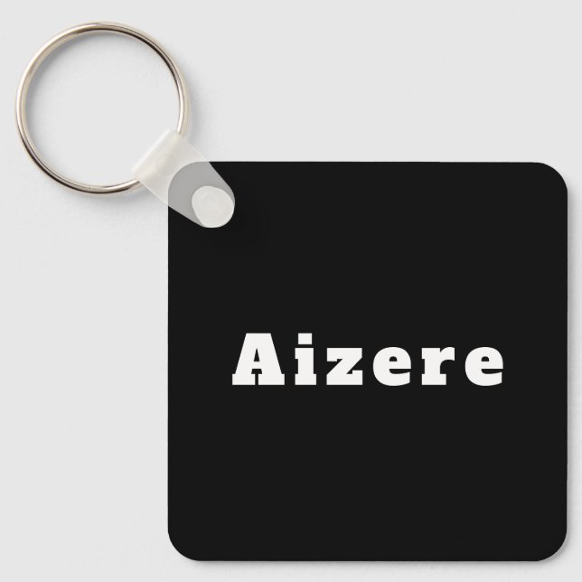 Schlüsselanhänger mit Namen Aizere Keychain (Front)