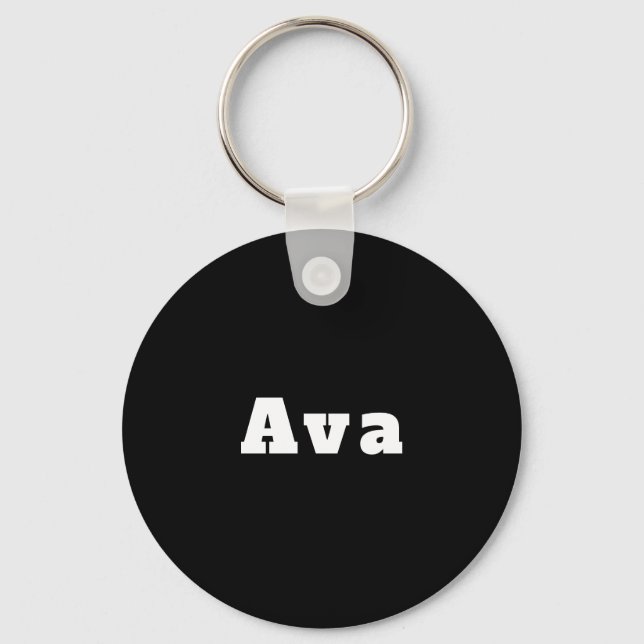Schlüsselanhänger mit Namen Ava Keychain (Front)