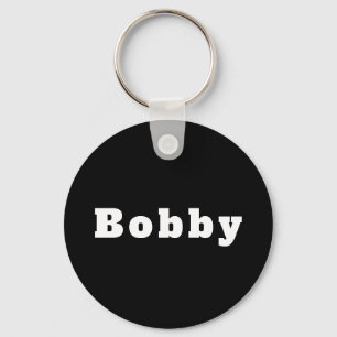 Schlüsselanhänger mit Namen Bobby Keychain