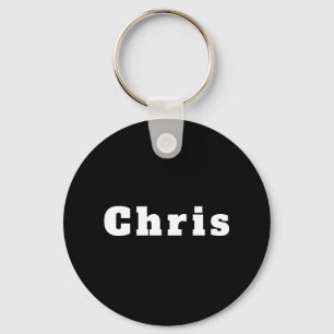 Schlüsselanhänger mit Namen Chris Keychain