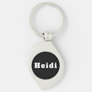 Schlüsselanhänger mit Namen Heidi Keychain