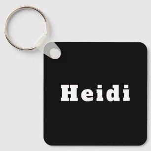 Schlüsselanhänger mit Namen Heidi Keychain