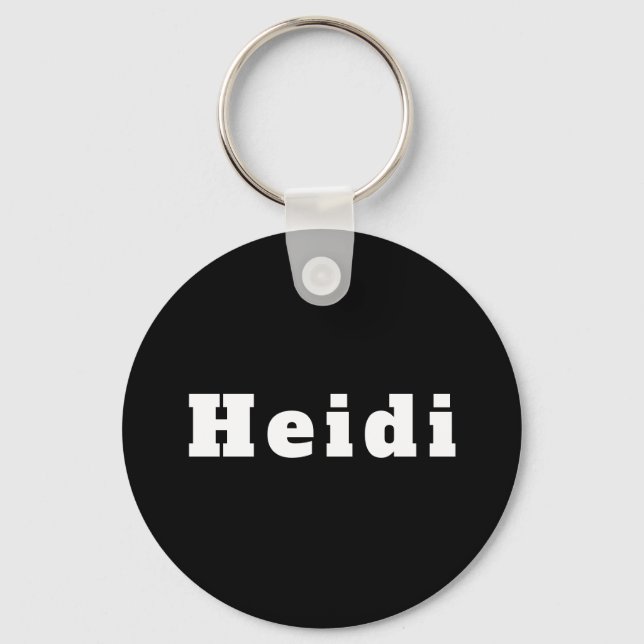 Schlüsselanhänger mit Namen Heidi Keychain (Front)