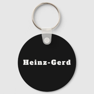 Schlüsselanhänger mit Namen Heinz-Gerd Keychain