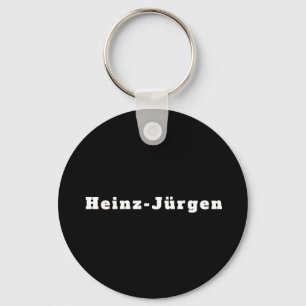 Schlüsselanhänger mit Namen Heinz-Jürgen Keychain
