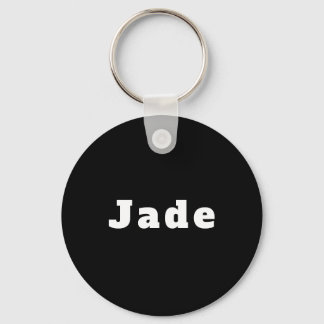Schlüsselanhänger mit Namen Jade Keychain