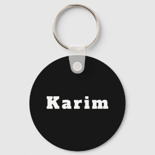 Schlüsselanhänger mit Namen Karim Keychain
