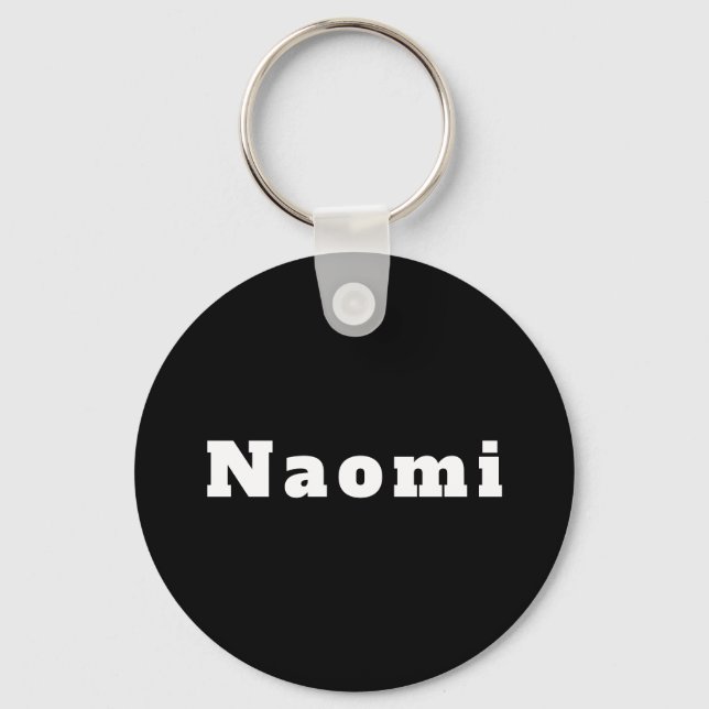 Schlüsselanhänger mit Namen Naomi Keychain (Front)