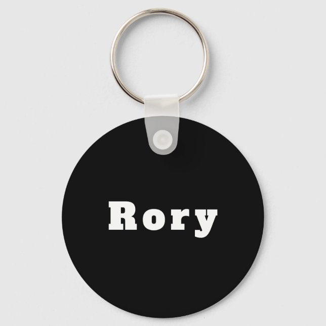 Schlüsselanhänger mit Namen Rory Keychain (Front)