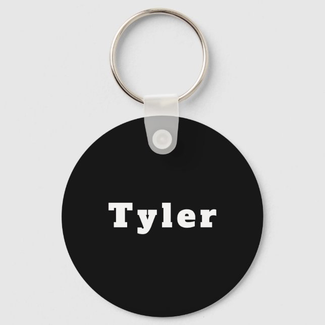 Schlüsselanhänger mit Namen Tyler Keychain (Front)