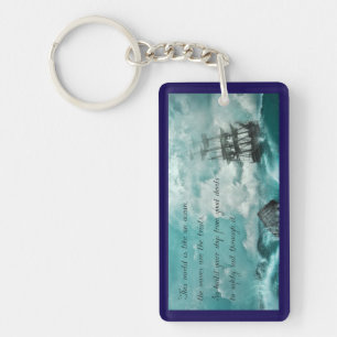 Schlüsselanhänger mit Schiff Keychain