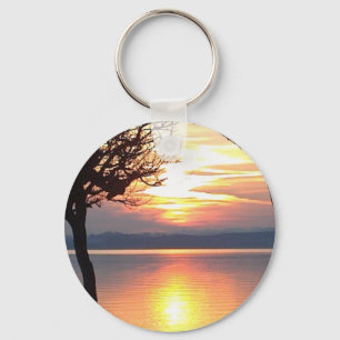 Schlüsselanhänger romantischer Sonnenuntergang Keychain