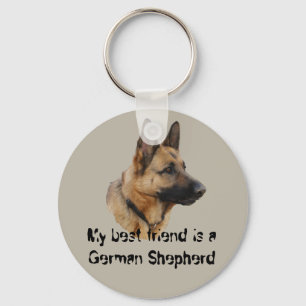 Schlüsselanhänger Schäferhund 01 Keychain