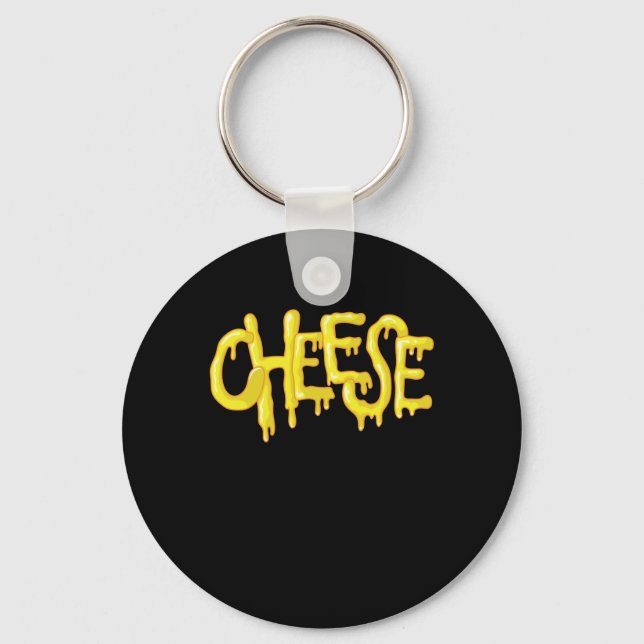 Schmelzender Käse Keychain (Front)