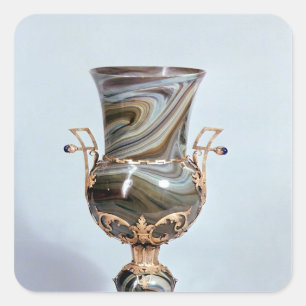 Schmelzglas by Salviati and Co. of Venice Square Sticker
