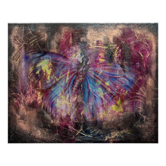 Schmetterling Poster